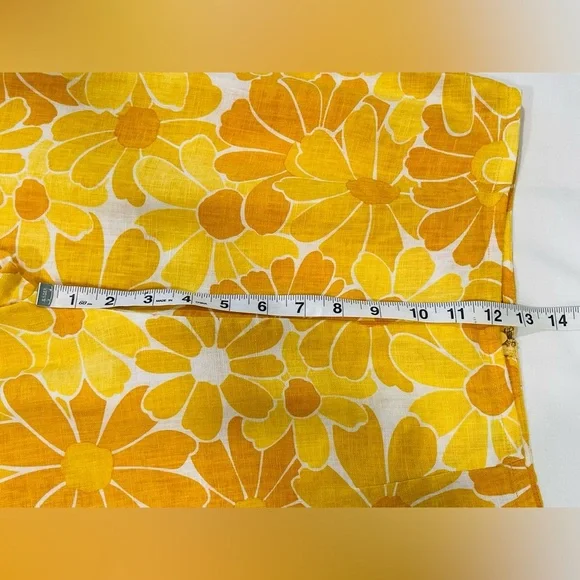 Anthropologie | Faithfull The Brand Ottavio Wide Leg Linen Pants | Size 6 - Picture 6 of 10